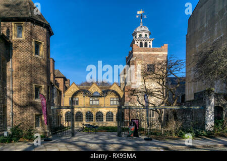 L'ingresso alla Certosa a SMITHFIELD, Londra. Foto Stock