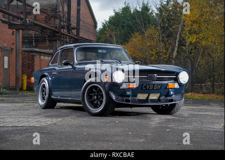 1970 Triumph TR6 Classic British Auto sportiva Foto Stock
