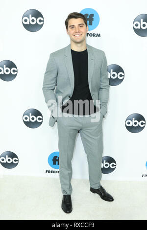 2019 Inverno TCA Press Tour - Disney ABC Television tenutosi presso la struttura The Langham Huntington Hotel a Pasadena, in California il 5 febbraio 2019 con: JT Neal dove: Los Angeles, California, Stati Uniti quando: 05 Feb 2019 Credit: Sheri Determan/WENN.com Foto Stock