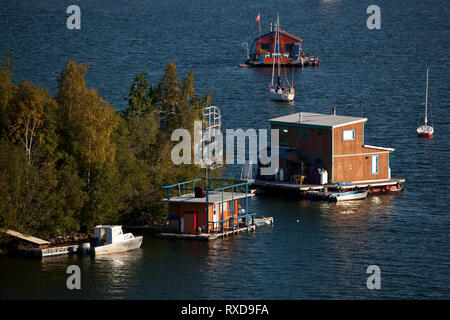 Yellowknife, Nord zona slave, Northwest Territories, Canada Foto Stock