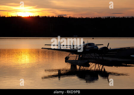 Yellowknife, Nord zona slave, Northwest Territories, Canada Foto Stock