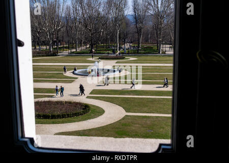 Torino, Italia, 09 marzo, 2019. Foto LaPresse/Nicol&#xf2; campo il 3/9/2019 Torino (Italia) Cronaca Settimana dei Musei, l'iniziativa promossa dal Ministero per i Beni e le attività&#xe0; culturali prevede l'ingresso gratuito a tutti i musei statali dal 5 al 10 marzo Nella foto: Giardini Reali Foto LaPresse/Nicol&#xf2; campo Marzo 9, 2019 Torino (Italia) News Settimana di musei, l'iniziativa promossa dal Ministero per i Beni e le Attività Culturali offre ingresso gratuito a tutti i musei statali dal 5 al 10 marzo nella foto: Royal Gardens Credito: LaPresse/Alamy Live News Foto Stock