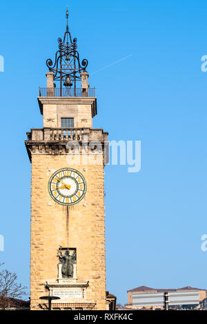 Viaggiare in Italia - Torre dei Caduti (Torre dei Caduti) nella città di Bergamo, Lombardia Foto Stock