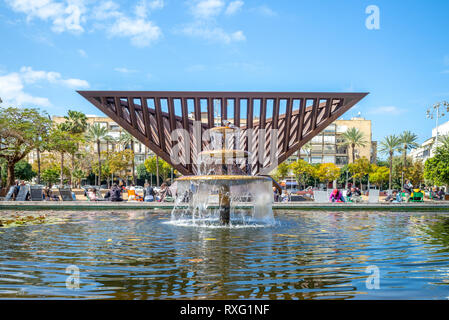 Rabin Square a tel aviv, Israele Foto Stock