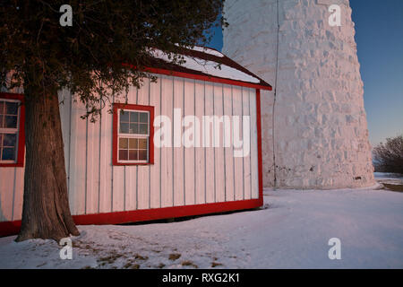 Punto Clark, contea di Bruce, in Ontario, Canada Foto Stock