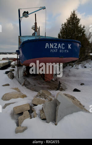 Tobermory, contea di Bruce, in Ontario, Canada Foto Stock