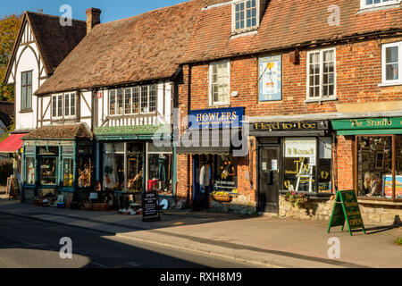 High Street, Otford, Kent Foto Stock