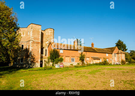 Otford Palace, Palazzo Campo, Otford, Kent Foto Stock