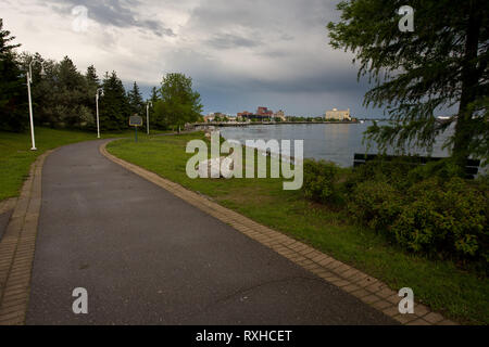 Sault Sainte Marie, Algoma District, Ontario, Canada Foto Stock