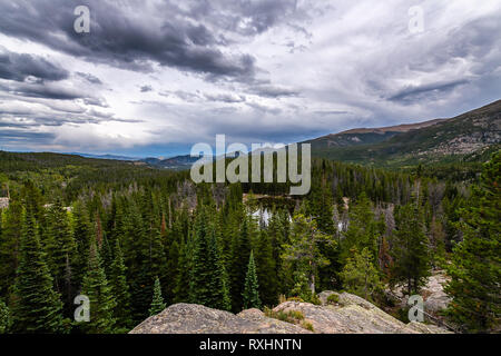 Parco Nazionale delle Montagne rocciose Foto Stock