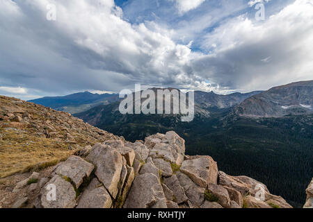 Parco Nazionale delle Montagne rocciose Foto Stock