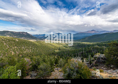 Parco Nazionale delle Montagne rocciose Foto Stock