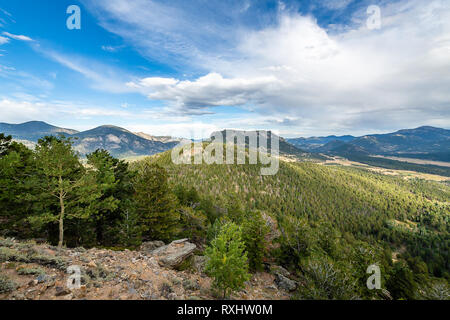 Parco Nazionale delle Montagne rocciose Foto Stock