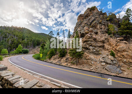 Parco Nazionale delle Montagne rocciose Foto Stock