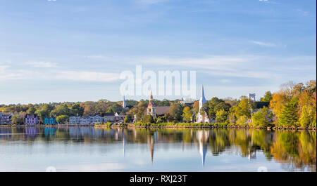 Mahone Bay, Nova Scotia, Canada Foto Stock