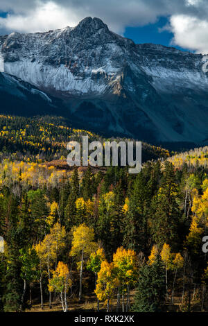 Montare Sneffels, Ridgway, Colorado, STATI UNITI D'AMERICA Foto Stock