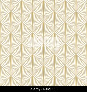 Onda cinese vettore di pattern. Linea Gold wave nero e sfondo nero. Illustrazione Vettoriale