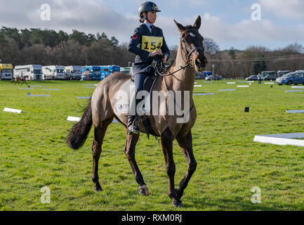 Tweseldown Horse Trials (1) 2019 Foto Stock