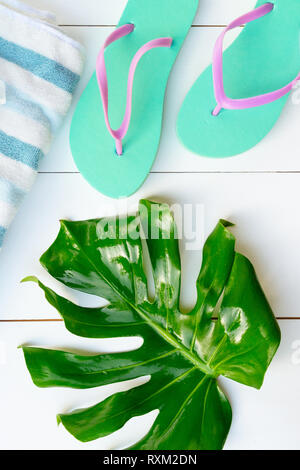 Estate piatto paesaggio laici Foto Stock