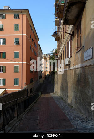 Genova (Italia) intima visite turistiche Foto Stock