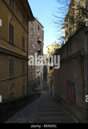 Genova (Italia) intima visite turistiche Foto Stock