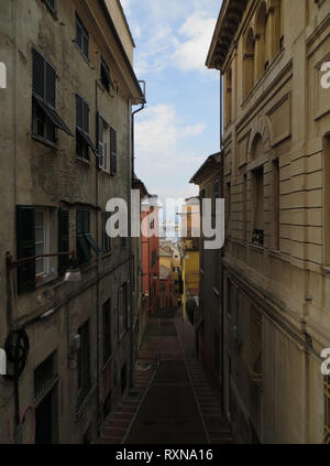 Genova (Italia) intima visite turistiche Foto Stock