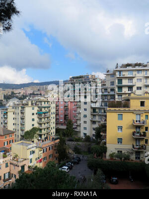 Genova (Italia) intima visite turistiche Foto Stock