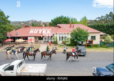 Flowerdale Hotel Victoria Australia Foto Stock