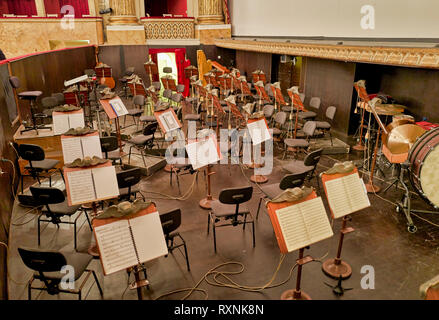 Napoli Campania Italia. Il Real Teatro di San Carlo (Royal Theatre di San Carlo), il suo nome originale sotto la monarchia borbonica ma oggi noto come Foto Stock