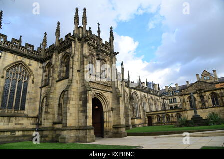 Cattedrale di Manchester Foto Stock