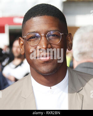 Mar 12, 2015 - Londra, Inghilterra, Regno Unito - Il Prince's Trust & Samsung festeggiare il successo Awards, Odeon Leicester Square mostra fotografica: Labrinth Foto Stock