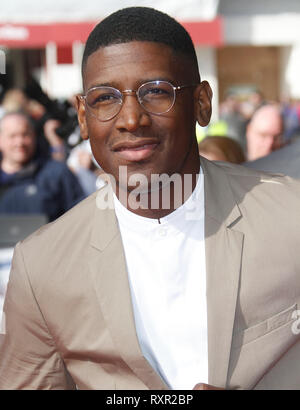 Mar 12, 2015 - Londra, Inghilterra, Regno Unito - Il Prince's Trust & Samsung festeggiare il successo Awards, Odeon Leicester Square mostra fotografica: Labrinth Foto Stock