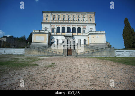 Caprarola, Viterbo, Lazio, Italia - Palazzo Farnese Foto Stock
