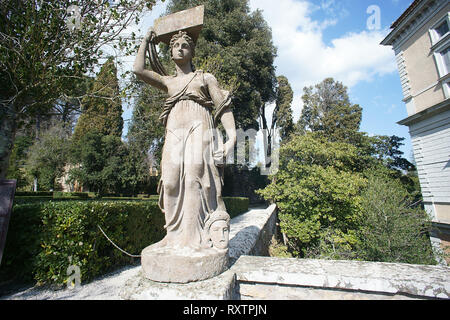 Caprarola, Viterbo, Lazio, Italia - Palazzo Farnese Foto Stock