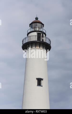 San Simons Lighthouse Georgia USA Foto Stock