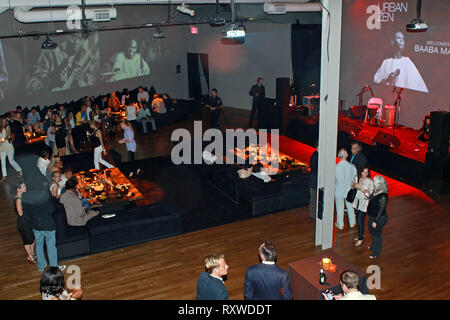 New York, NY, STATI UNITI D'AMERICA. 15 giu 2010. al martedì, giu 15, 2010 Baaba Maal in concerto a Urban Zen in New York, NY, STATI UNITI D'AMERICA. Credito: Steve Mack/S.D. Mack foto/Alamy Foto Stock