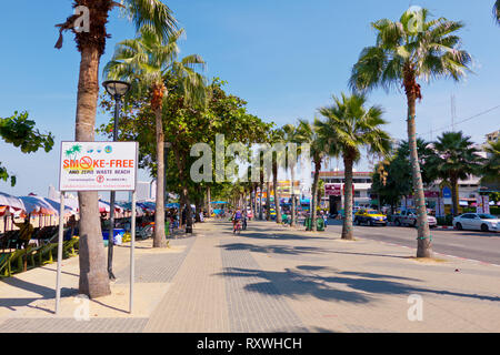 Lungomare, Pattaya Thailandia Foto Stock
