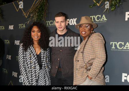 FOX TCA All-Star partito svoltasi presso la Fig House offre: Angela Bassett, Oliver Stark, Aisha cerve dove: Los Angeles, California, Stati Uniti quando: 06 Feb 2019 Credit: Nicky Nelson/WENN.com Foto Stock