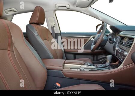 Per interni auto Backseats Foto Stock