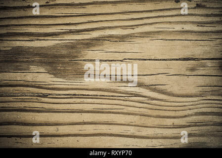 Il legno vecchio texture di sfondo, perfetto modello naturale. Foto Stock