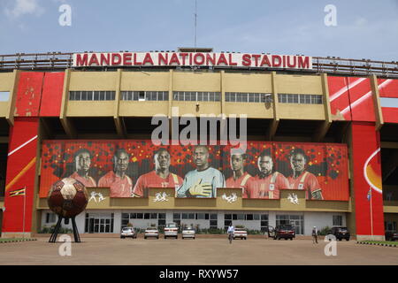 Mandela National Stadium, Namboole, Kampala, Uganda, Africa orientale. Foto Stock