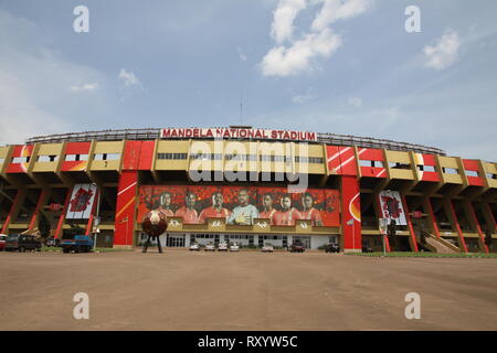 Mandela National Stadium, Namboole, Kampala, Uganda, Africa orientale. Foto Stock