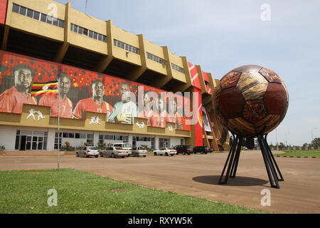 Mandela National Stadium, Namboole, Kampala, Uganda, Africa orientale. Foto Stock