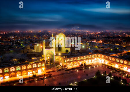 Naqsh-e JAHAN Piazza a Isfahan, Iran, adottate nel gennaio 2019 prese in hdr Foto Stock