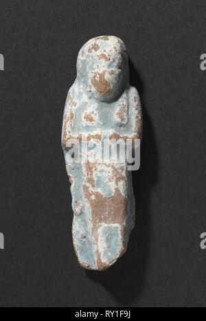 Shawabty di Ditamenpaankh, 715-656 A.C. Egitto, tardo periodo, Dynasty 25. La terracotta; complessivo: 5,1 x 1,7 x 1,2 cm (2 x 11/16 x 1/2 in Foto Stock