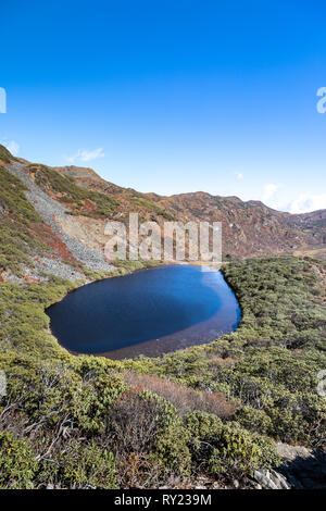 Laghi e paesaggio di Arunachal Pradesh, nord orientale di stato dell India