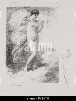 Néère. Henri Fantin-Latour (Francese, 1836-1904). Litografia Foto Stock