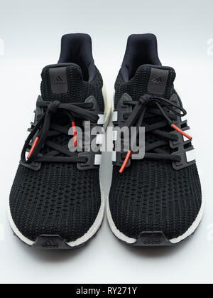 Adidas Ultraboost scarpe da corsa Foto Stock