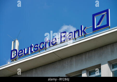 Deutsche Bank, Innsbrucker Platz, Schoeneberg, Berlino, Deutschland Foto Stock