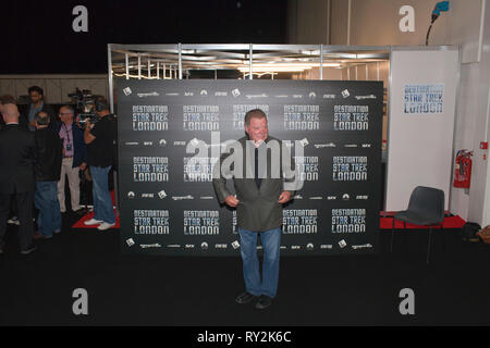 William Shatner. La destinazione di Star Trek evento ha avuto luogo a Londra il centro ExCel da 19 - 21 ottobre 2012. È stato il primo ufficiale di Star Tr Foto Stock